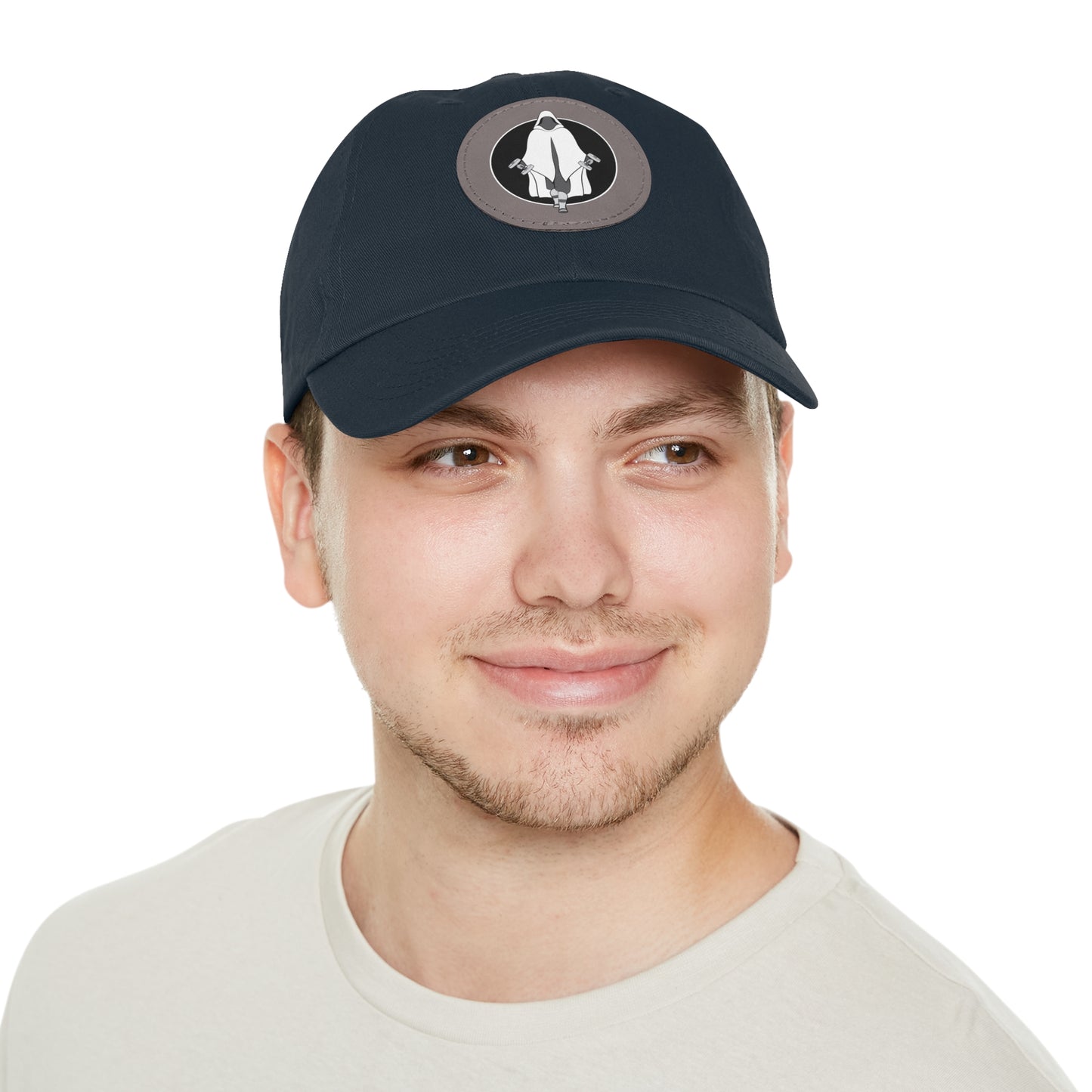 Fit with the Force Dad Hat with Leather Patch (Round)