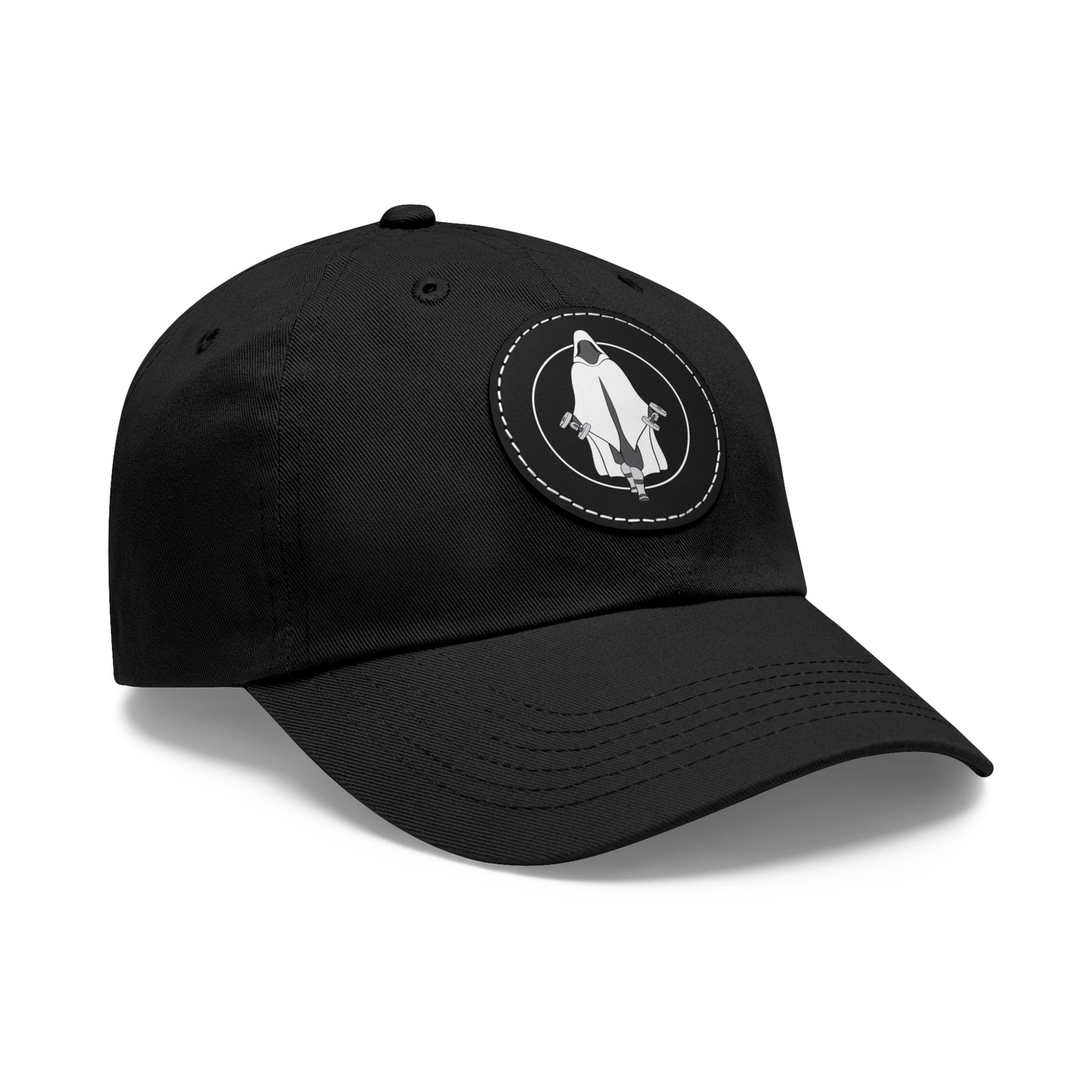 Fit with the Force Dad Hat with Leather Patch (Round)