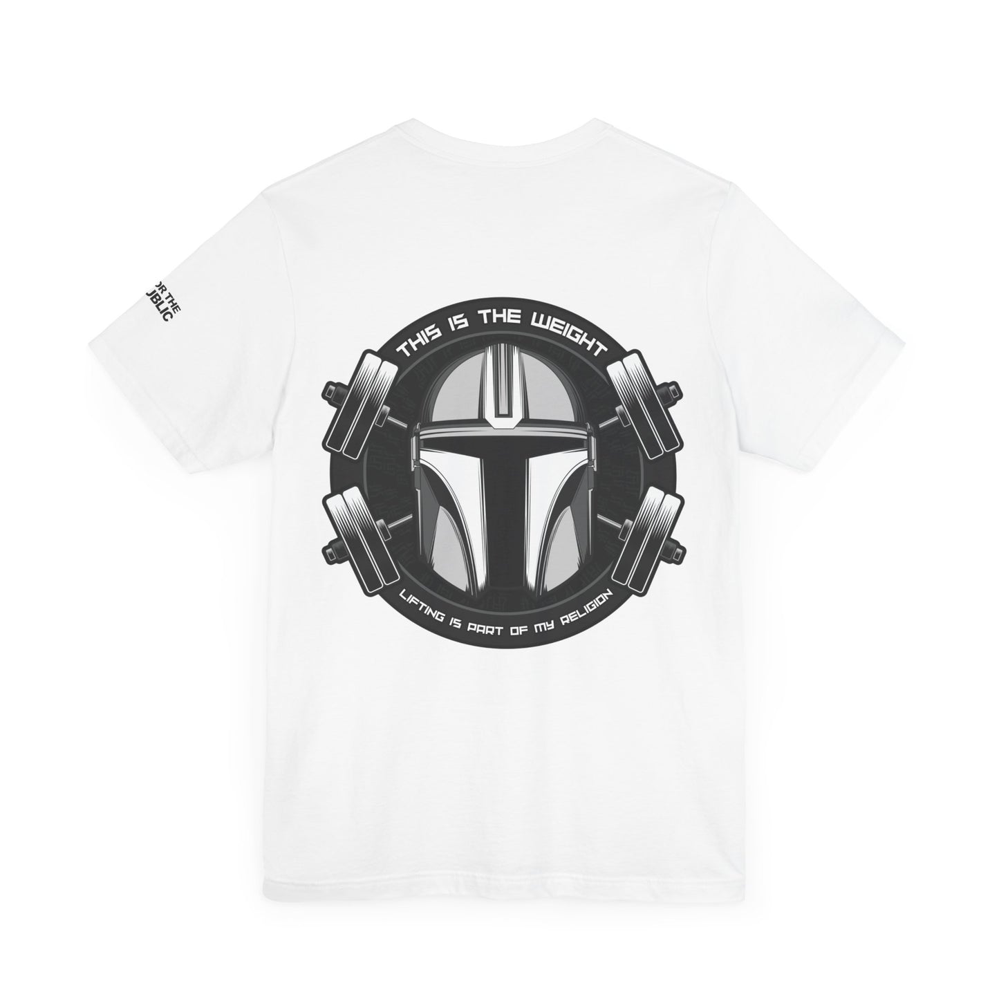 This is the Weight - Gray Helmet Tee