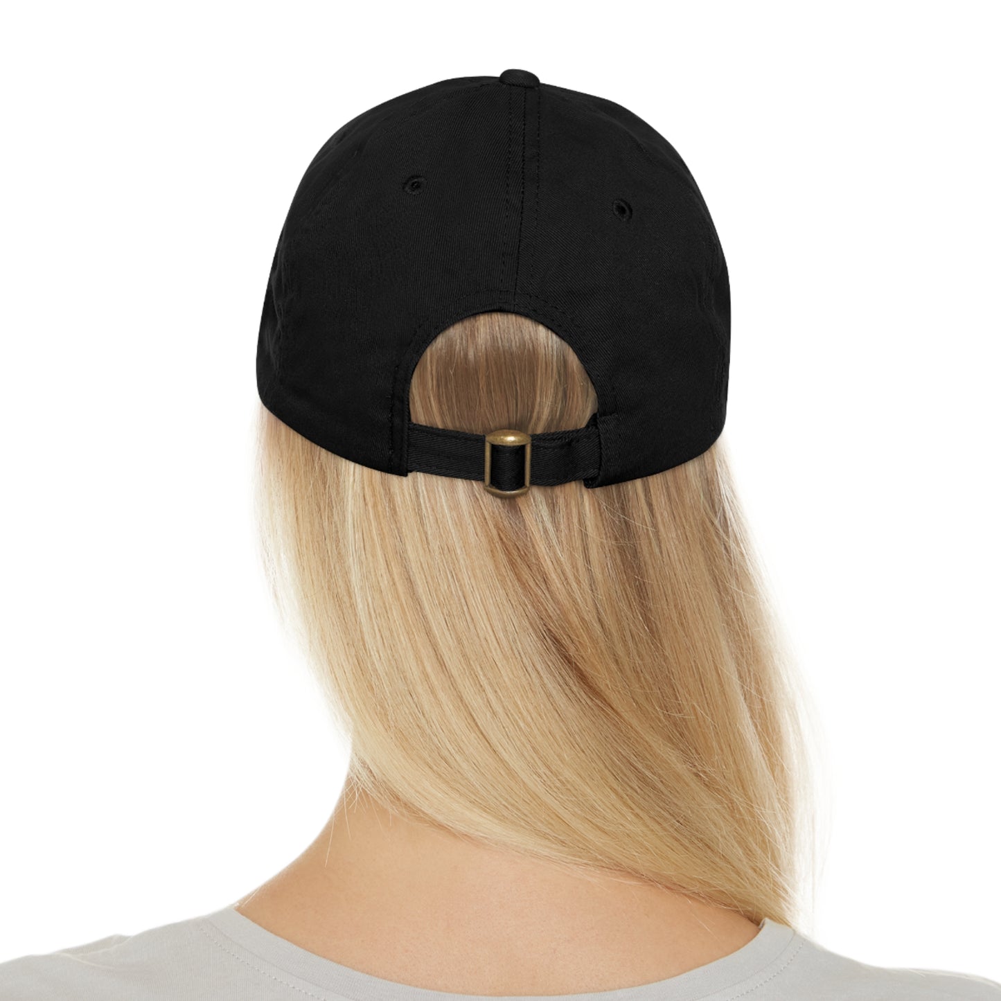 Fit with the Force Dad Hat with Leather Patch (Round)