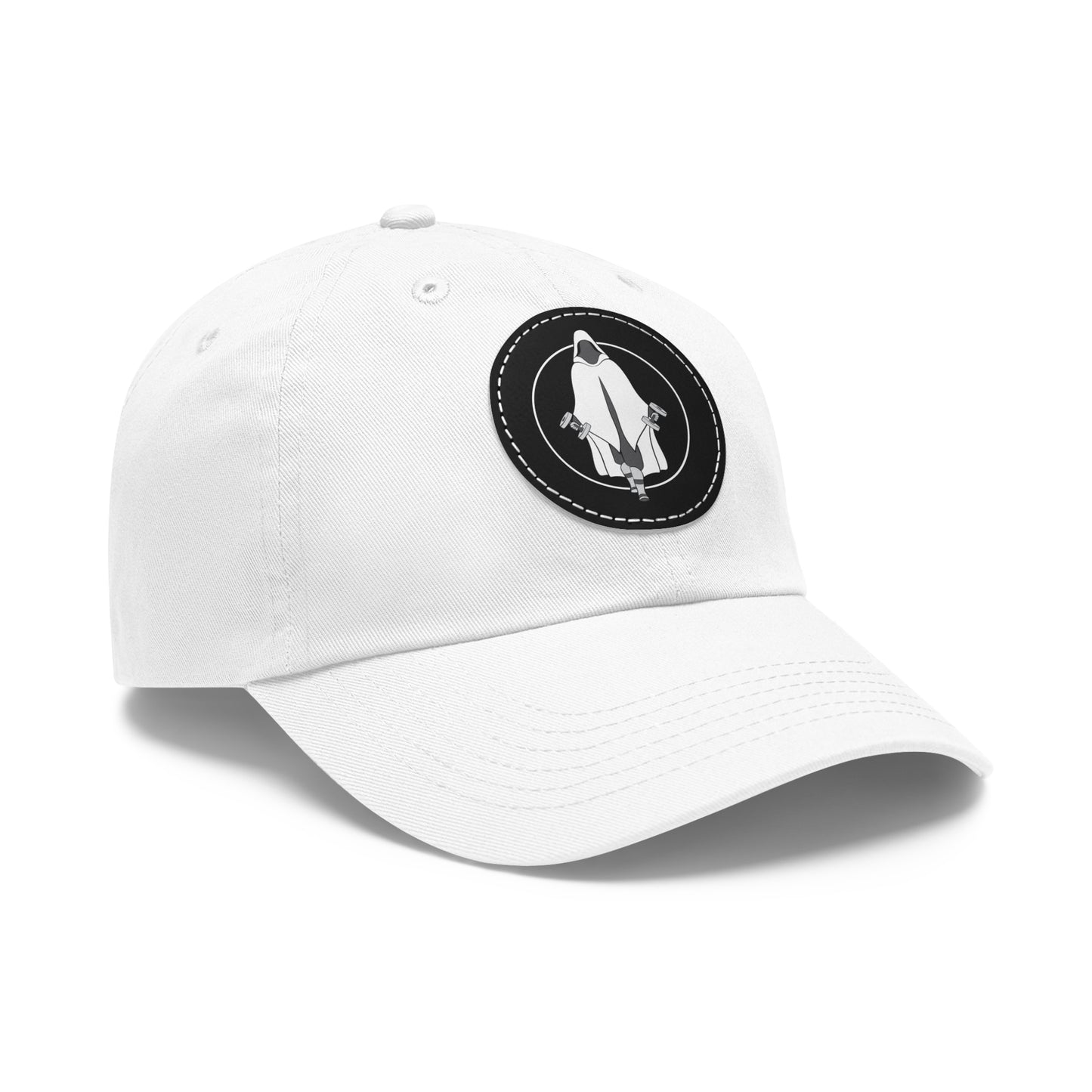 Fit with the Force Dad Hat with Leather Patch (Round)