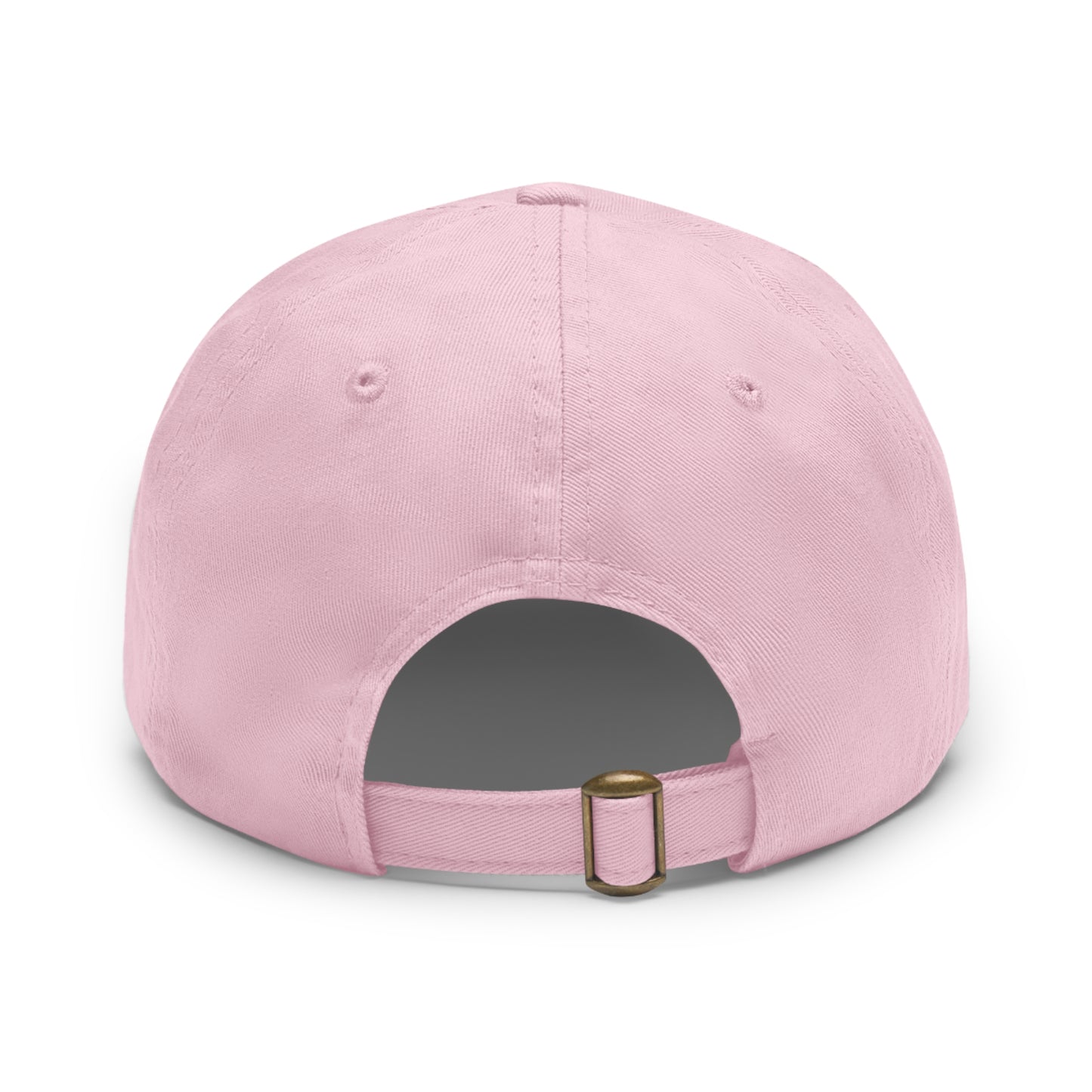 Trooper Dad Hat with Leather Patch (Round)