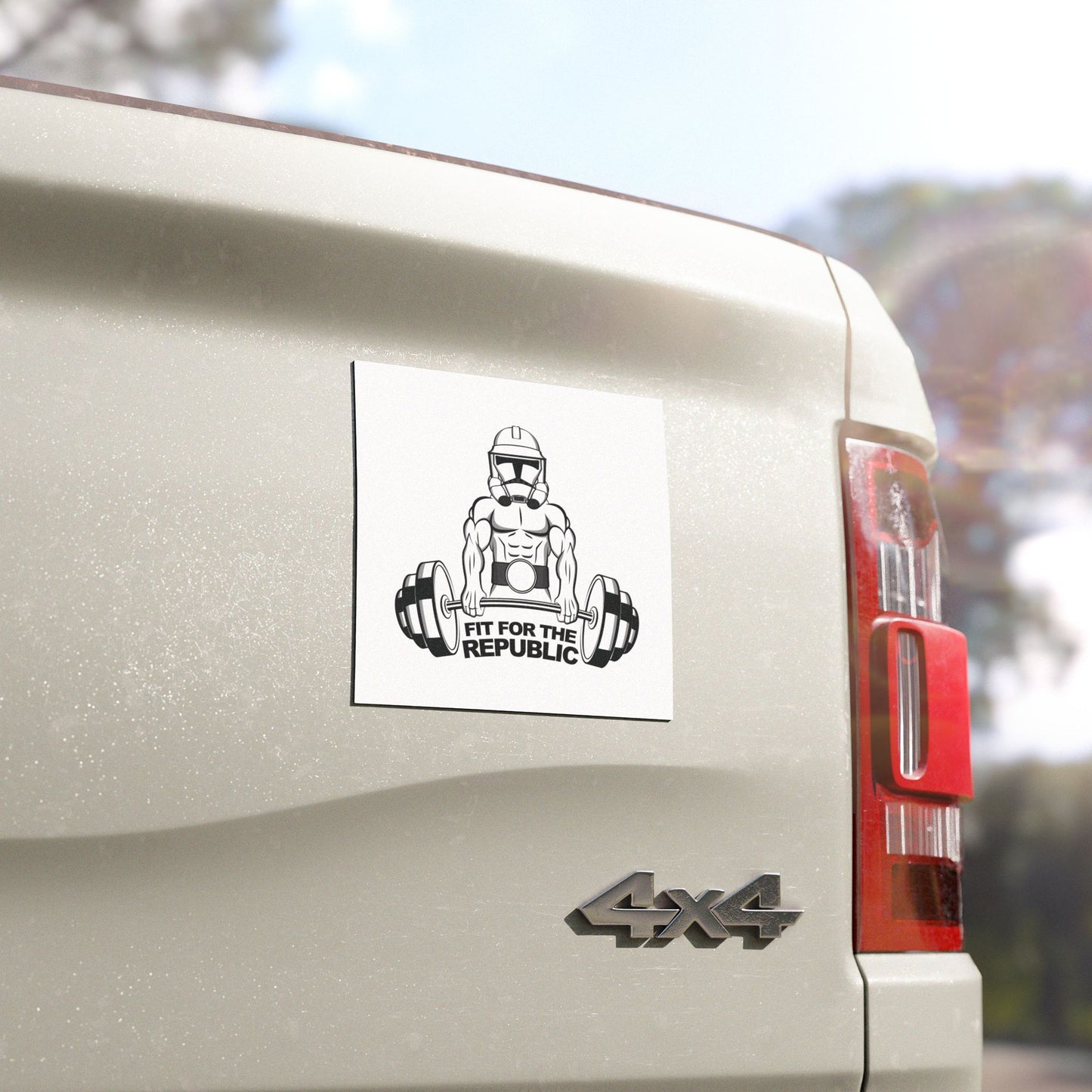 Trooper Car Magnet