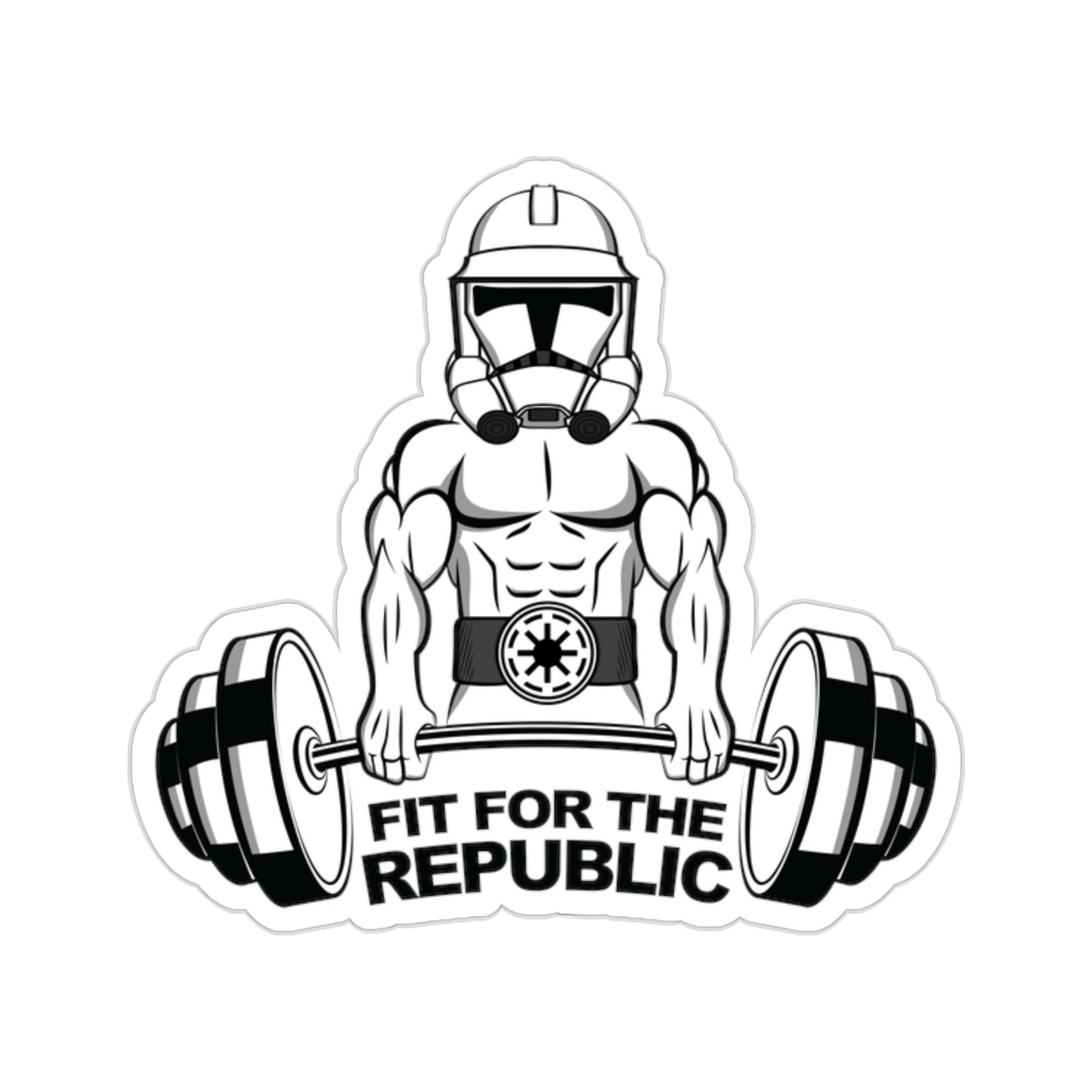 Black Belt Sticker