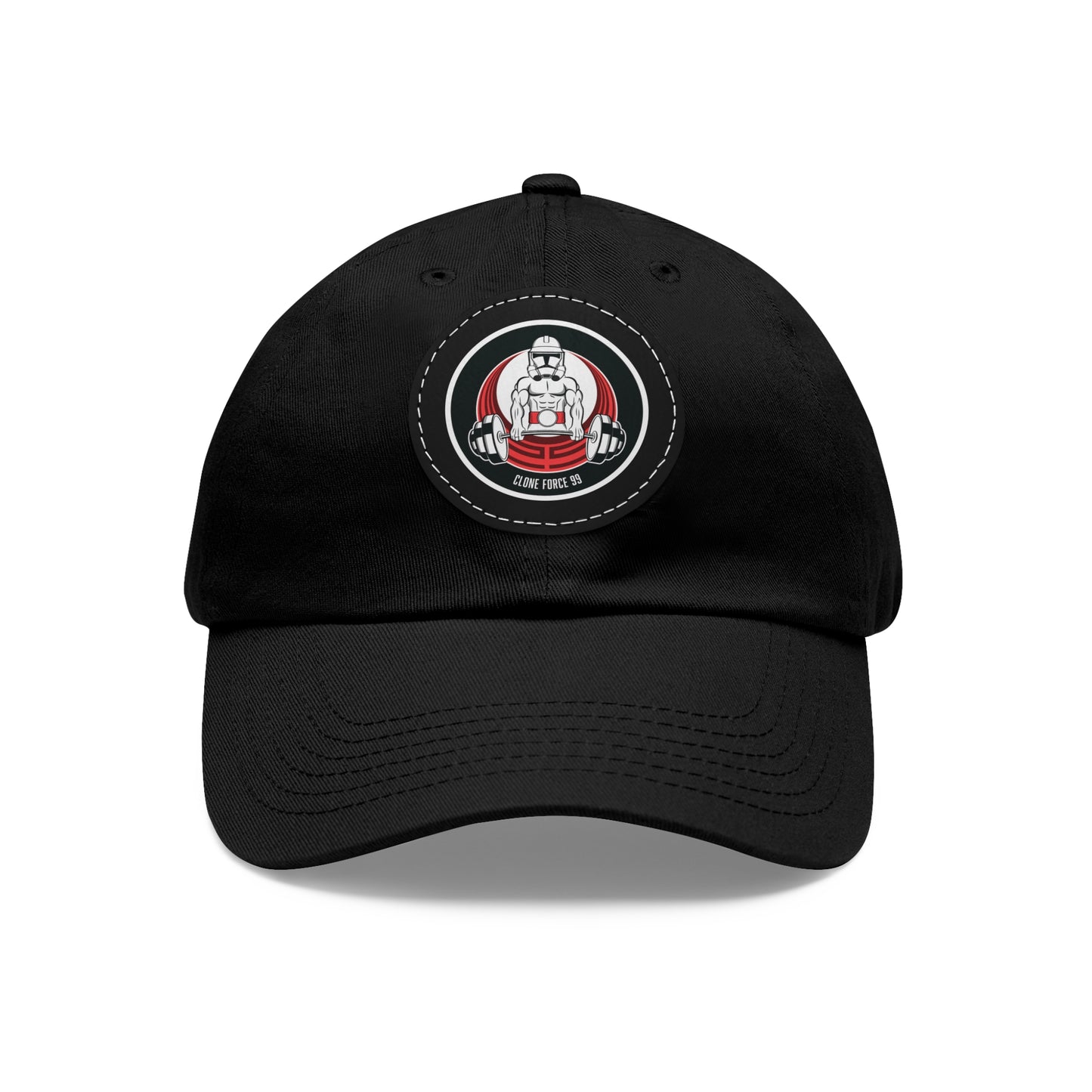 Clone Force 99 Dad Hat with Leather Patch (Round)