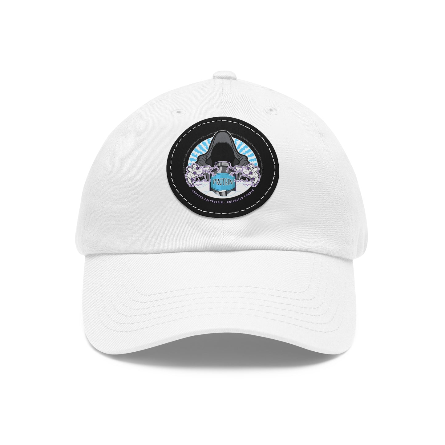 Unlimited Powder Dad Hat with Leather Patch (Round)