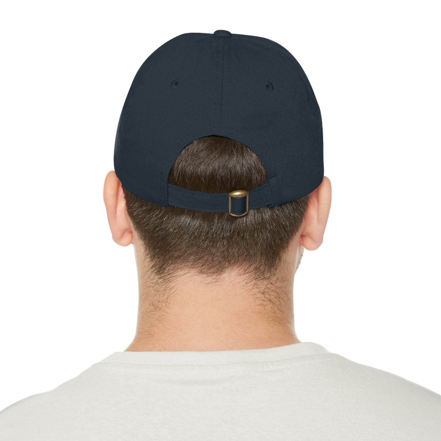 This is the Weight - Dad Hat with Leather Patch (Round)