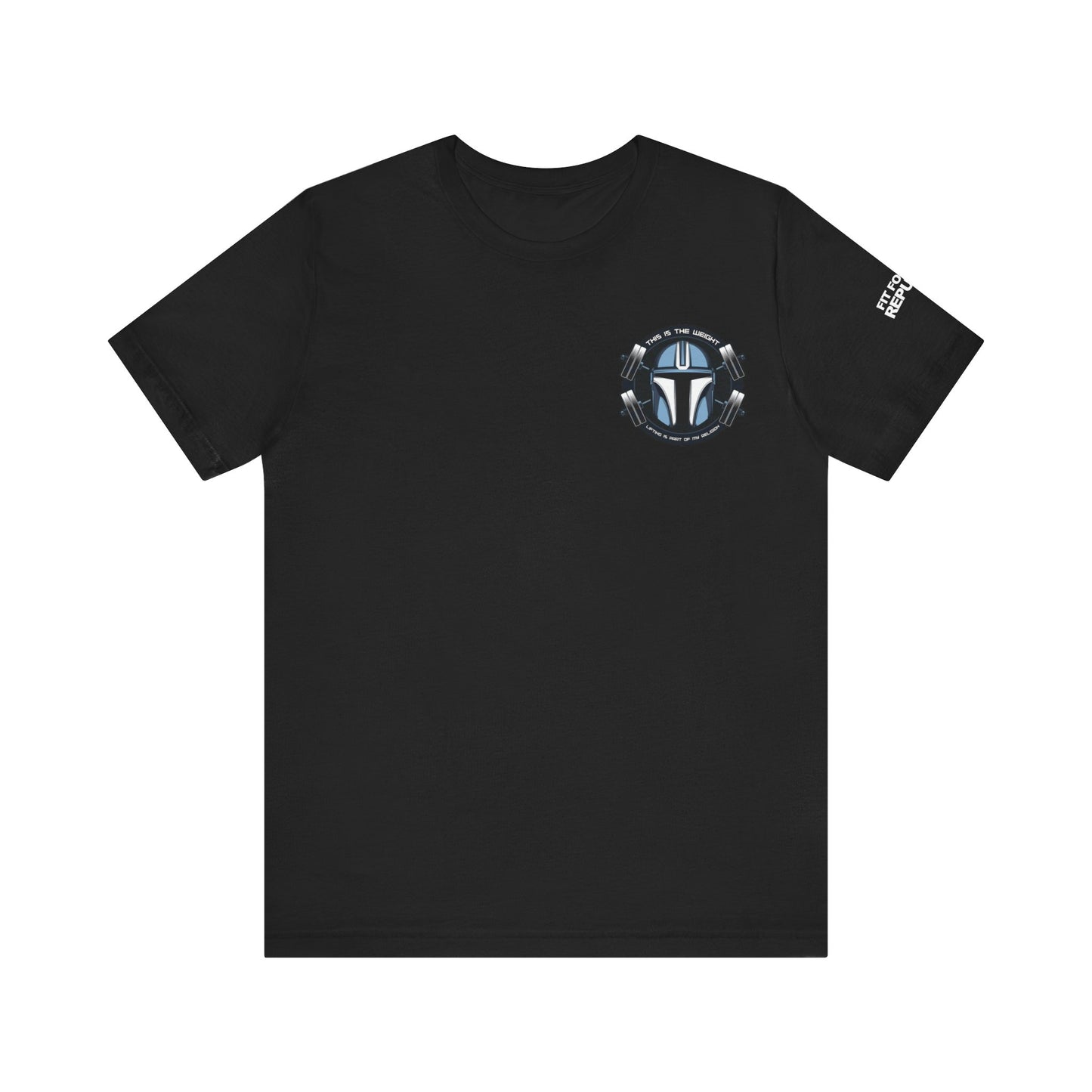 This is the Weight - Blue Helmet Tee