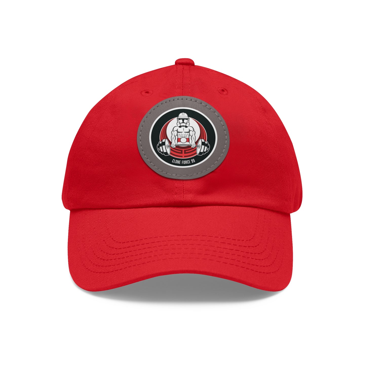 Clone Force 99 Dad Hat with Leather Patch (Round)