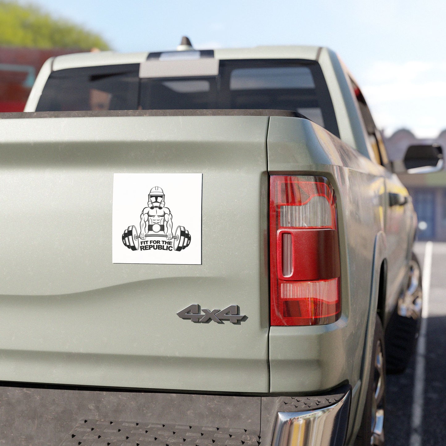 Trooper Car Magnet