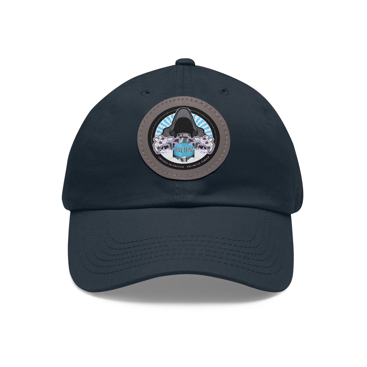 Unlimited Powder Dad Hat with Leather Patch (Round)