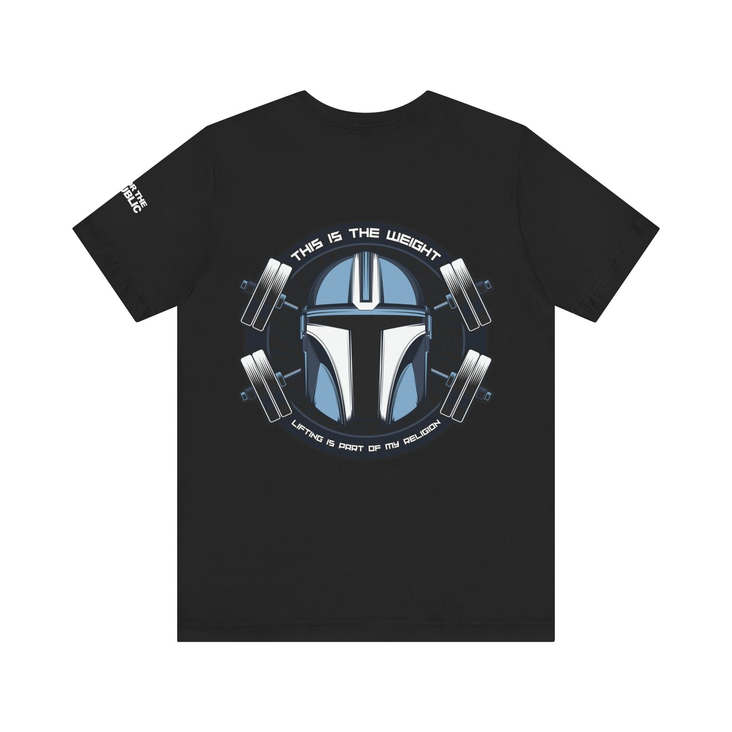 This is the Weight - Blue Helmet Tee