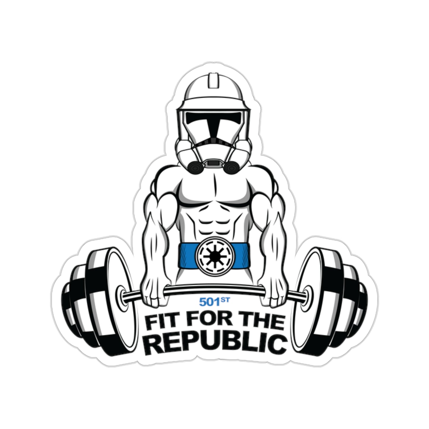 Blue Belt Sticker