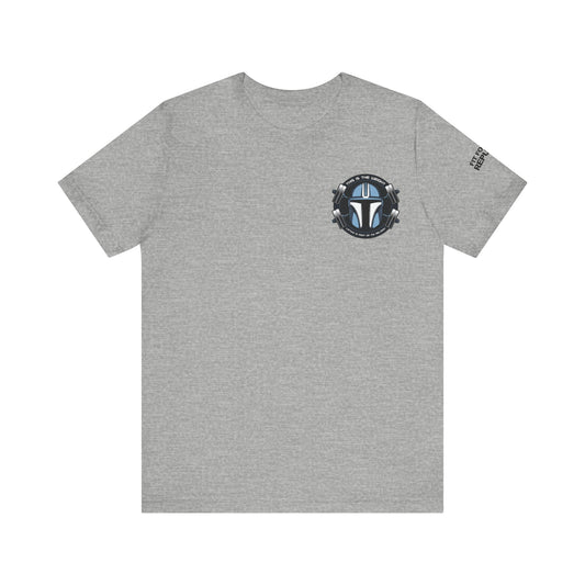 This is the Weight - Blue Helmet Tee