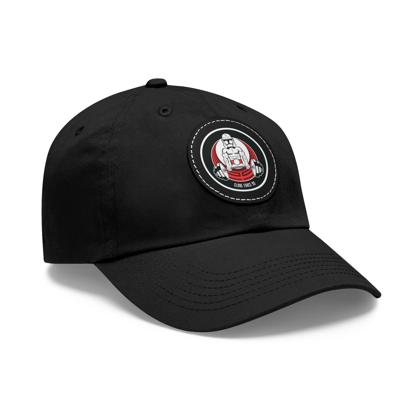 Clone Force 99 Dad Hat with Leather Patch (Round)